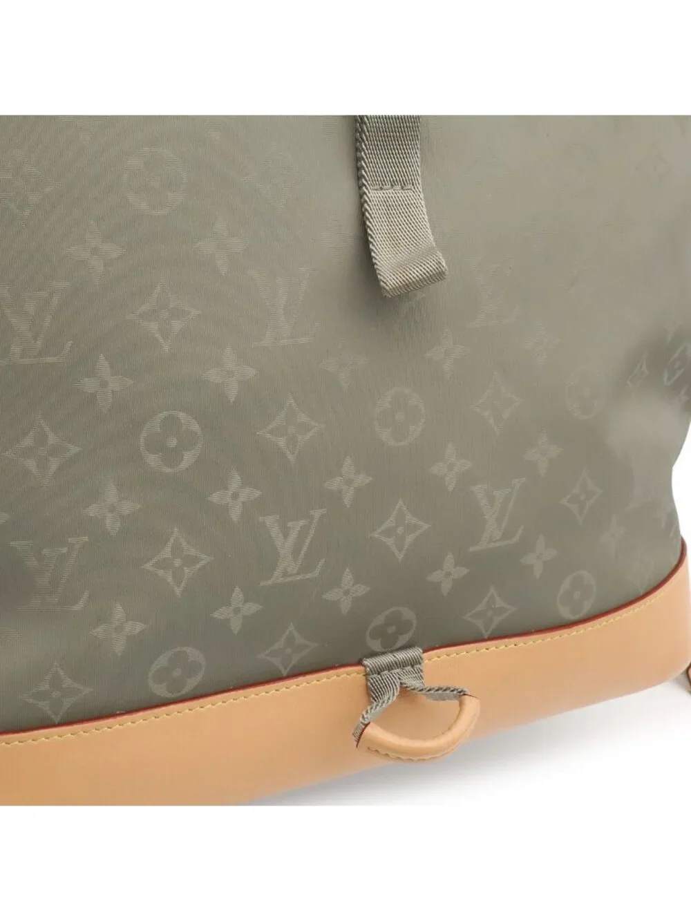 Louis Vuitton Monogram Titanium Zipped Tote Large 2-Way Backpack